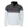 Benross Hydro Pro 1/4 Zip Waterproof Jacket - White 2 Benross Hydro Pro 1/4 Zip Waterproof Jacket - White -Golf Clothing Sales Shop s l640 1