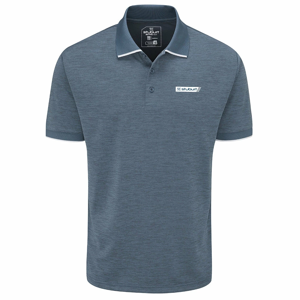 Stuburt Crawley Polo Shirt - Peacock Marl 3 Stuburt Crawley Polo Shirt - Peacock Marl