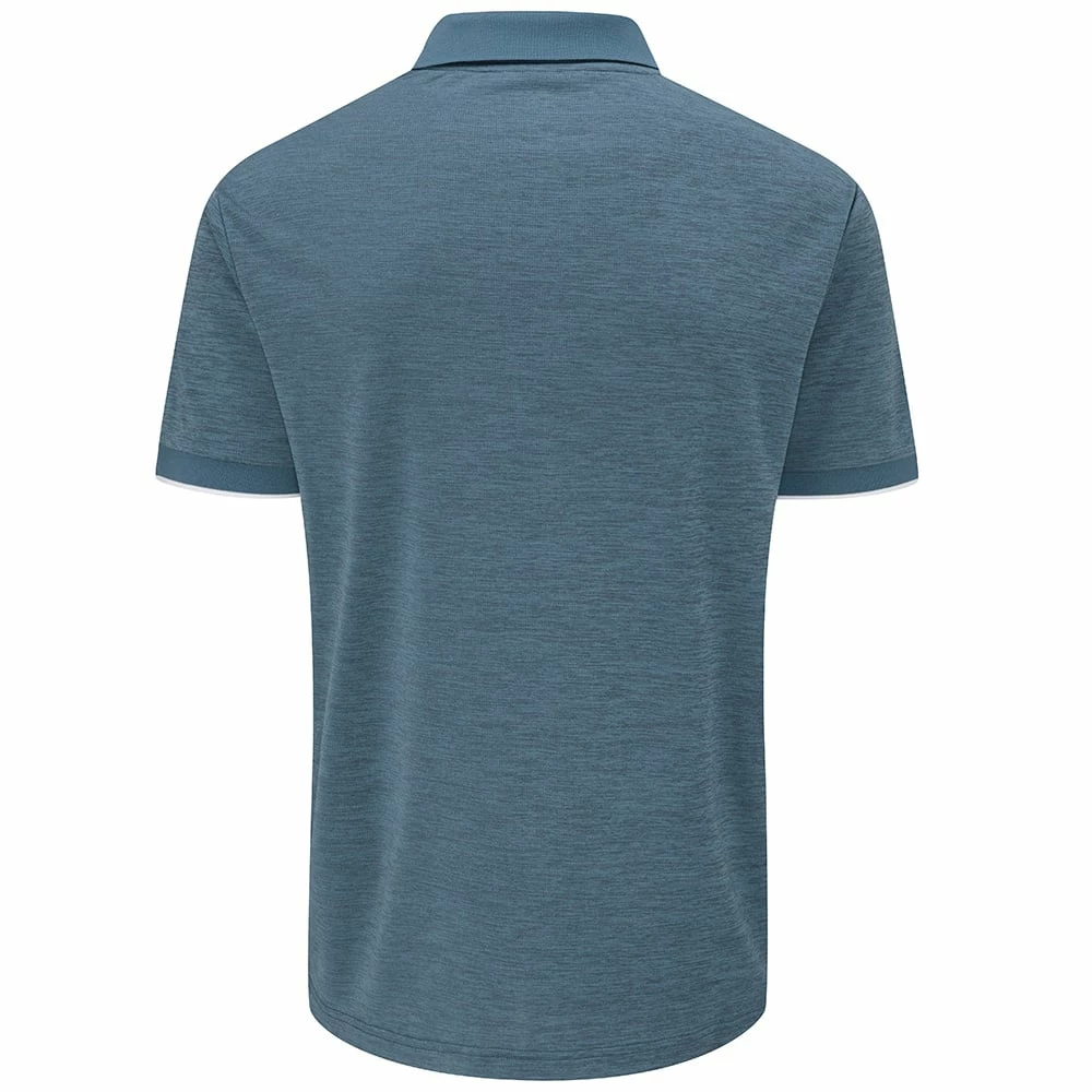 Stuburt Crawley Polo Shirt - Peacock Marl 4 Stuburt Crawley Polo Shirt - Peacock Marl - Image 2