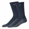 FootJoy ProDry Crew Socks - Navy (2 Pack) 2 FootJoy ProDry Crew Socks - Navy (2 Pack) -Golf Clothing Sales Shop socks png
