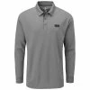 Stuburt Active Long Sleeve Polo Shirt - Dark Grey -Golf Clothing Sales Shop stuburt active long sleeve polo shirt dark grey 1