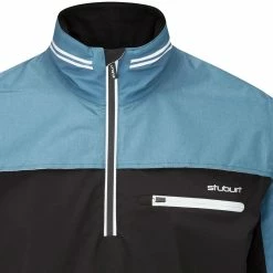 Stuburt Evolution Reflective Waterproof Jacket - Peacock -Golf Clothing Sales Shop stuburt evolution waterproof jacket peacoat 2