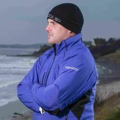 Proquip Tourflex 360 Elite 1/2 Zip Jacket - Purple/Black -Golf Clothing Sales Shop tour flex 360 zip off demonstration 2 1