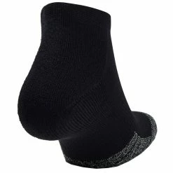 Under Armour Heatgear Low Cut Socks - Black (3 Pack) -Golf Clothing Sales Shop under armour heatgear low cut socks black 3 pack 4