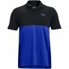 Under Armour Performance Blocked Polo Shirt - Black/Blue