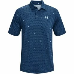 Under Armour Playoff Polo Shirt 2.0 - Petrol Blue/Black/Light Blue