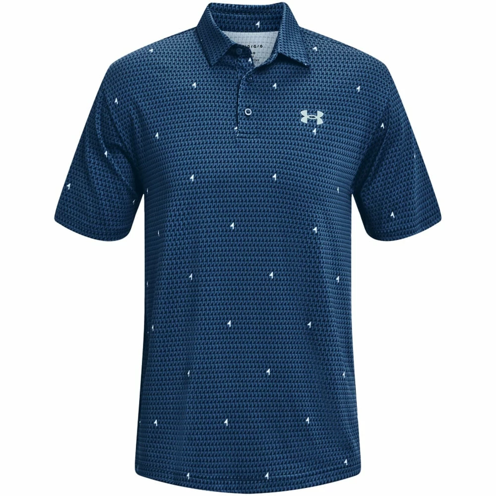 Under Armour Playoff Polo Shirt 2.0 - Petrol Blue/Black/Light Blue 3 Under Armour Playoff Polo Shirt 2.0 - Petrol Blue/Black/Light Blue