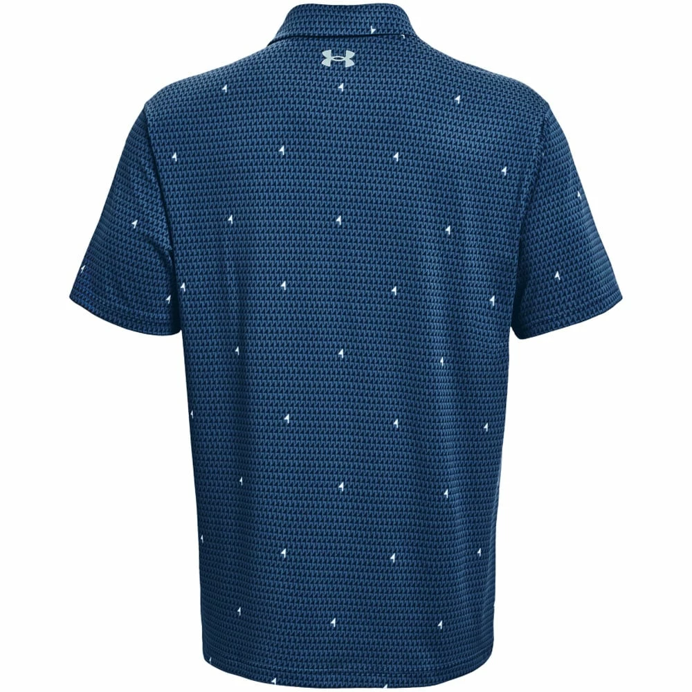 Under Armour Playoff Polo Shirt 2.0 - Petrol Blue/Black/Light Blue 4 Under Armour Playoff Polo Shirt 2.0 - Petrol Blue/Black/Light Blue - Image 2