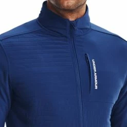 Under Armour Storm Revo Jacket - Blue Mirage -Golf Clothing Sales Shop under armour storm revo jacket blue mirage 5