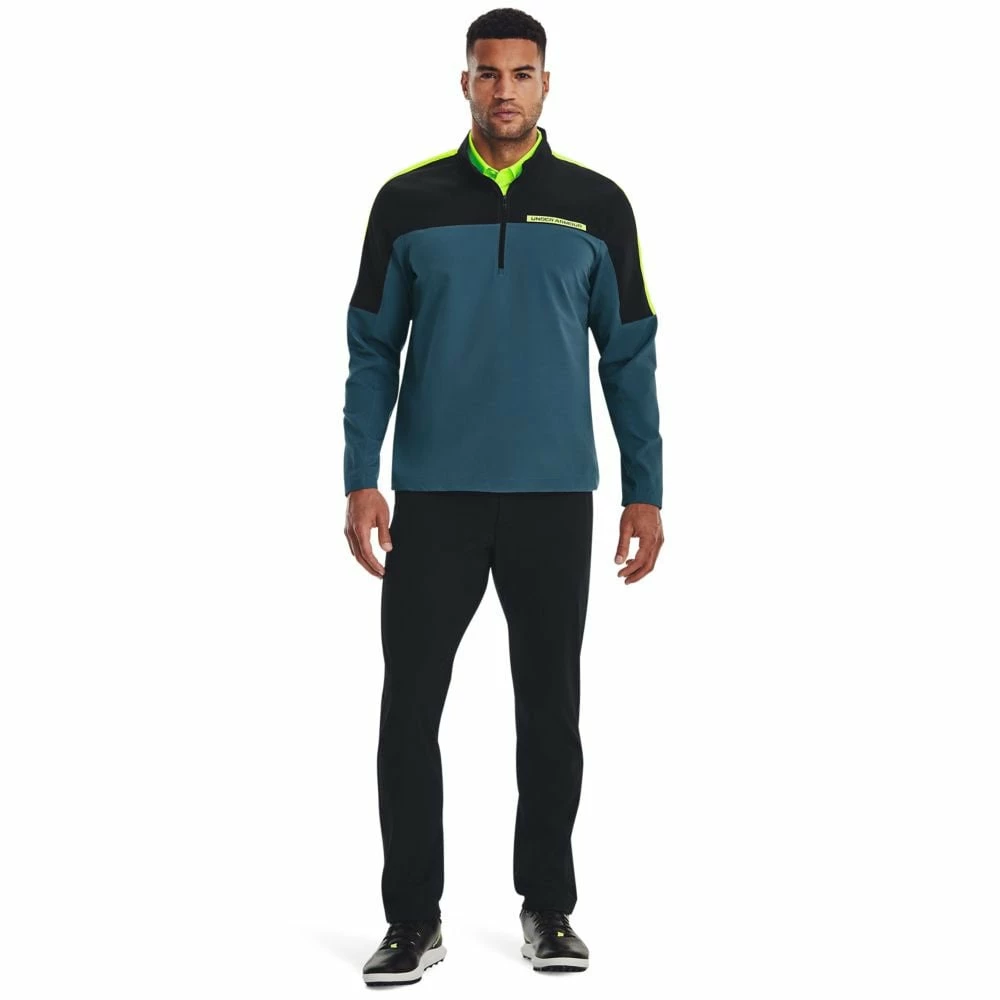 Under Armour Storm Windstrike 1/2 Zip Pullover - Static Blue/Still Water - Image 4
