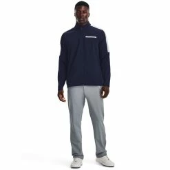 Under Armour Storm Windstrike Full Zip Pullover - Midnight Navy -Golf Clothing Sales Shop under armour storm windstrike full zip pullover midnight navy 4